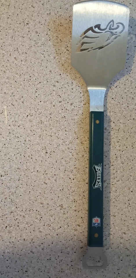 Philadelphia EAGLES NFL "The Sportula"/PARRILLA Espátula con abrebotellas 18,5 pulgadas Foto 2 de 4