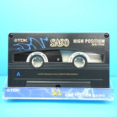   1x TDK SA 90 * IEC II Type 2 * Tape Cassette Kassette Casete кассета * 1997