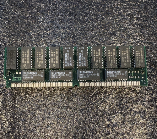 32MB 8Mx36 5V FPM 24 Chip Non-parity 72pin 50ns SIMM **TESTED**