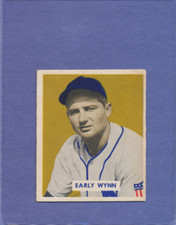 1949 Bowman Early Wynn #110 HOF RC Cleveland Indians Rookie EX+ Amazing Color!