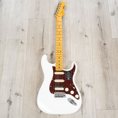 Fender American Ultra Stratocaster HSS Guitar, Maple Fingerboard