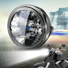 Universal Motorcycle Headlight 7 Motorbike High Low Beam Front Light Head Lamp