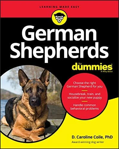 German Shepherds For Dummies by Coile D. Caroline NEW Book FREE FAST Delive