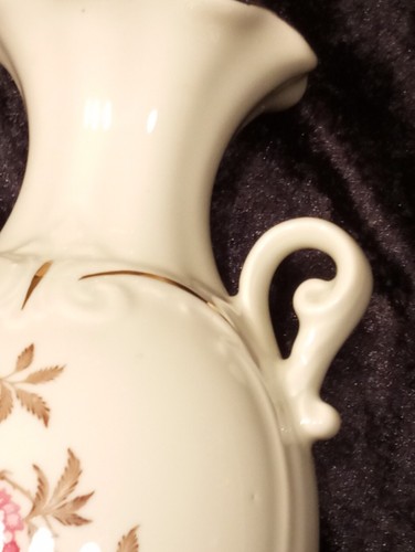 porcelain vase kronach art Germany flowers motif - Picture 12 of 14