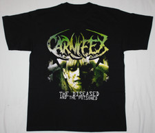 Carnifex The Diseased And The Poisoned T-Shirt Cotton Black Men S to 5XL DA78