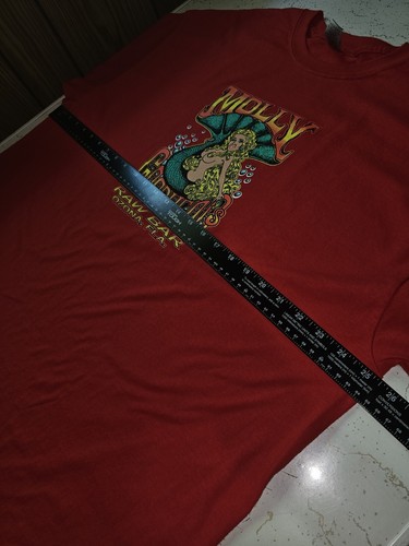 Molly Goodheads Raw Bar Ozona Fl 2xl Xxl Mens Red Double-sided Graphic Logo Tee - Picture 8 of 11