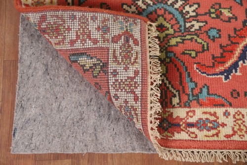Heriz Serapi 8 ft. Runner Indian Oriental Rug Hand-knotted Wool 7' 11" x 2' 6" - Picture 10 of 12