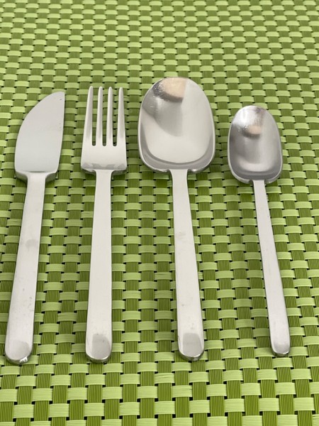 Cubiertos satinados Carl-Gustaf Jahnsson de acero inoxidable IKEA DATA ELECCIÓN INTELIGENTE B72WU