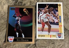 Roy Hinson Basketball Cards. New Jersey Nets