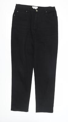 Coldwater Creek schwarze Damenjeans Größe 12