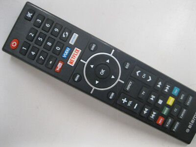 Remote Control For Element l for  Smart TVs with Netflix YouTube, Vudu