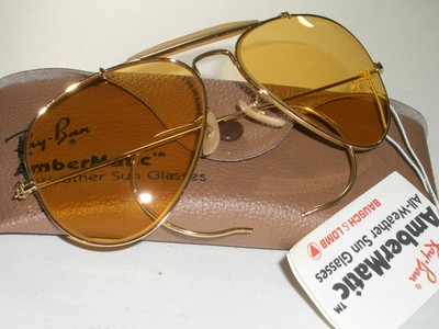 ray ban amber