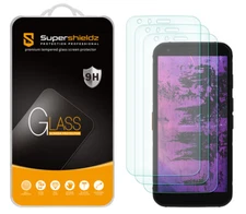 [3-Pack] Supershieldz Tempered Glass Screen Protector for CAT S62 / S62 Pro