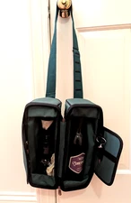 Picnic Time Wine Case Insulated Outdoor Travel Bottle Tote Wine Service for Two