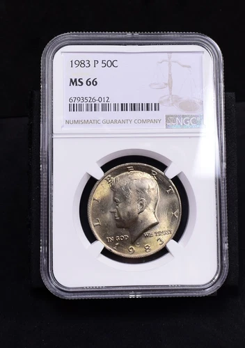 1983-P Kennedy Half Dollar - NGC MS66 (#54086-L)