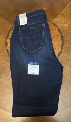 Riders by Lee Indigo Women's Midrise Bootcut Jean 14 Avg New with Tags