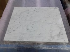 TAGLIERE IN MARMO BIANCO CARRARA LUCIDO,MATERIALE NATURALE ADATTO X ALIMENTI