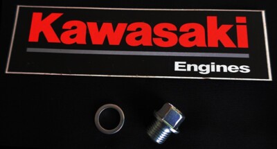 Miccaページ OEM OIL DRAIN PLUG WITH GASKET WASHER, SIZE 14X12, KAWASAKI 92066