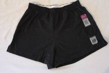 Wholesale Lot 20 pair New Womens Jersey Shorts Size Medium Junior Fit Resale Bla