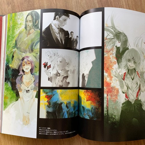 Tokyo Ghoul Illustration Art Book ZAKKI: re Sui Ishida Kaneki Jyuzou Reze Japan - Picture 20 of 24