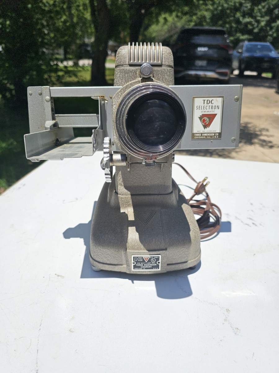 TDC VIVID SELECTRON MODEL D Slide Projector Division of Bell