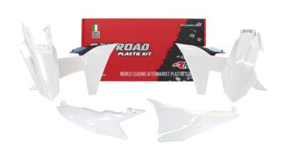 RTECH KUNSTSTOFFKIT WEISS-SCHWARZ KTM EXC 500 2024