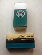 Vintage Eagle Turquoise “twenty” HB Pencil Leads from Dad’s Estate.