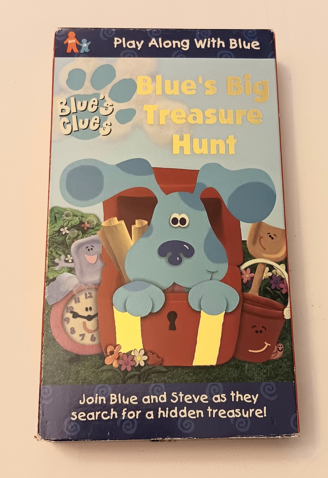 Blue's Clues Blue's Big Treasure Hunt 1999 Vhs