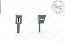 Romana Modelli 50083 Set Of Two Phones Of Line With Shelter FS IN Scale 1:87 H0