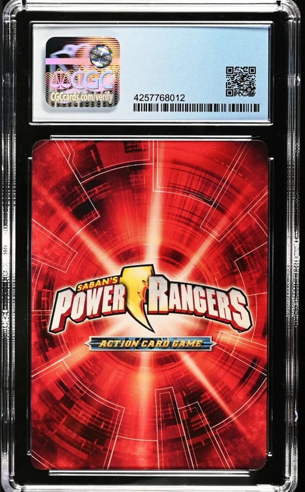 Power Rangers ACG. RISE OF HEROES. Red Samurai Ranger. PERFECT CGC 10. 1-086 - Image 2 of 2
