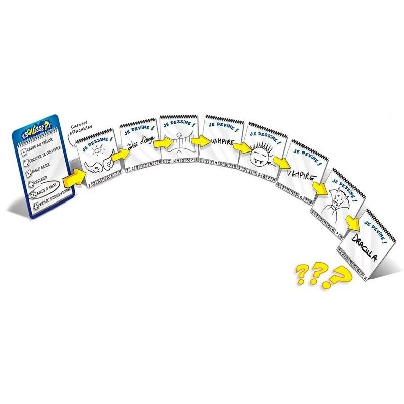 Esquissé ? - 8 Joueurs - Jeu de société - Goliath - Photo 3/3