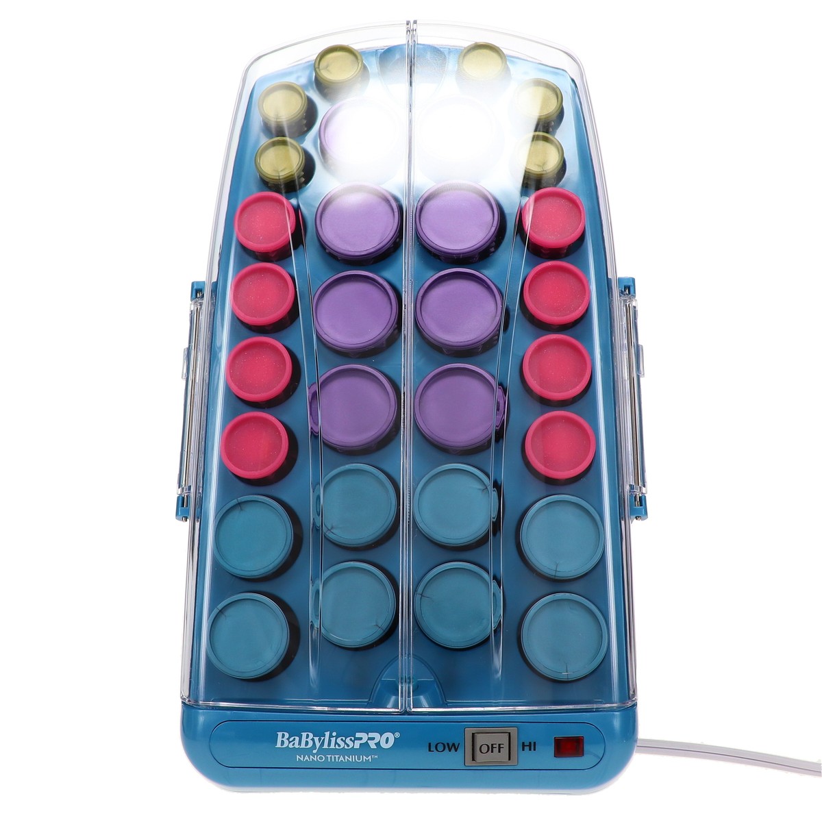 BaBylissPRO Titanium Hair Roller Set with Multicolor Rollers and sizes BaBylissPRO Nano Titanium Professional Hairsetter, 60 PC Set  main image 3
