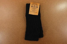 Yacht & Smith Womens Shoe Size 5-11 Black Slouch Socks 1 Pair NWT