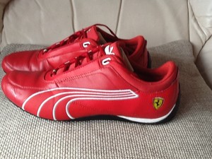 leather mens puma trainers
