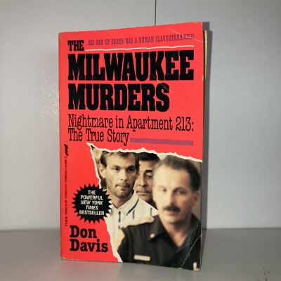 THE MILWAUKEE MURDERS by Don Davis 1991 TRUE CRIME paperback JEFFREY DAHMER