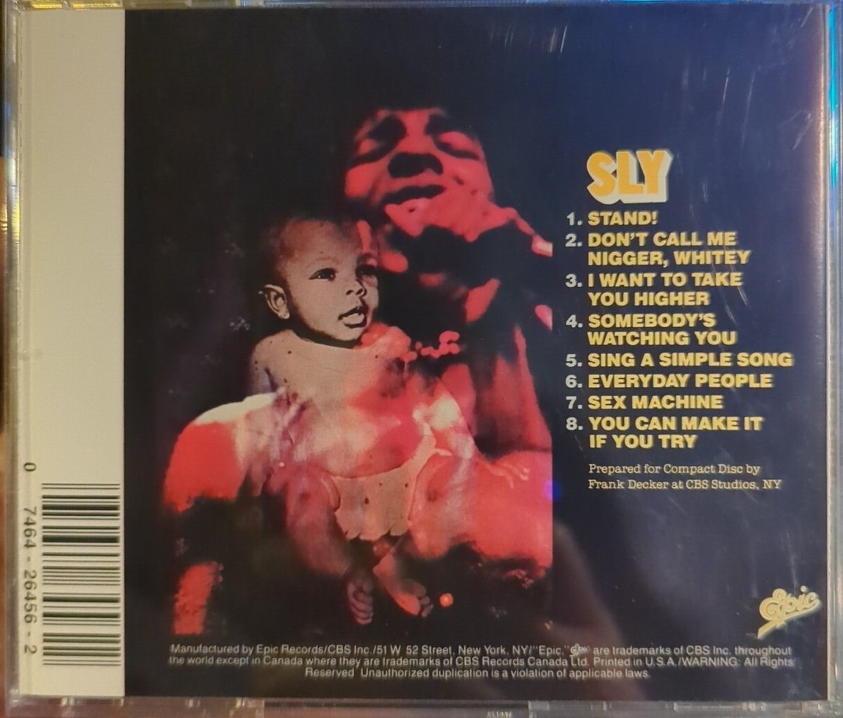 Stand! by Sly & the Family Stone (CD, Aug-1987, Epic