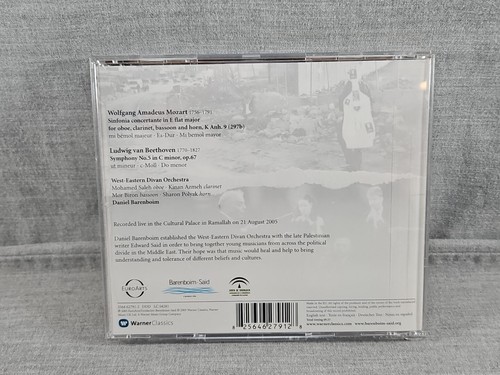 West-Eastern Divan Orchestra/Barenboim - Live in Ramallah (CD, 2005, Warner) - Picture 2 of 3