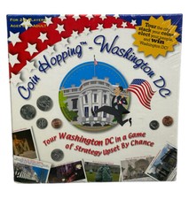 Coin Hopping Washington DC Board Game Strategy Educational Family Fun