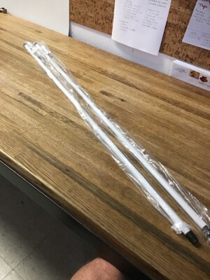 NEW Threaded Steel Stem Post Leviton 36    Lighting Fixture 1L48V