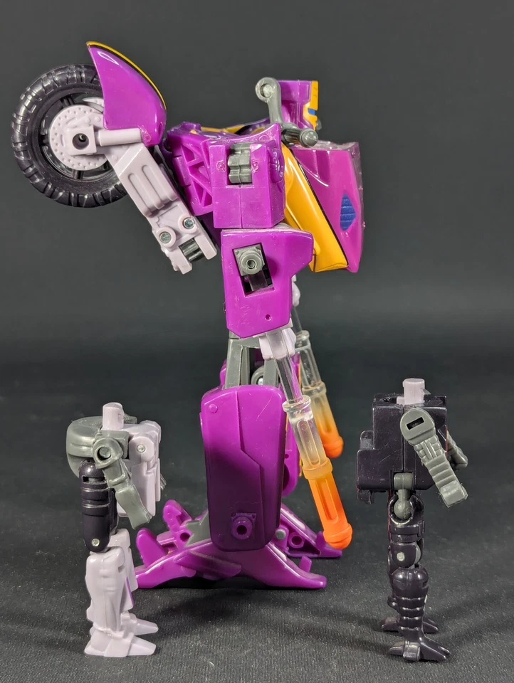 Transformers Micron Legend Doubleface complete Takara MX-01 Armada Sideways - Image 4 of 4