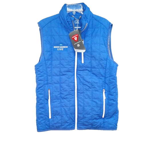 Cutter & Buck Men’s Small Primaloft Blue Insulated Vest NCAA March Madness Live - Picture 4 of 10