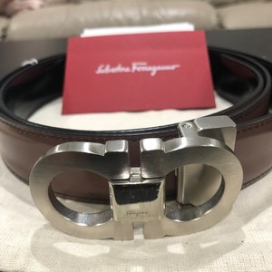 ferragamo reversible and adjustable gancini belt