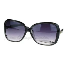 Womens Designer Eyewear Oversized Square Frame Fashion Sunglasses