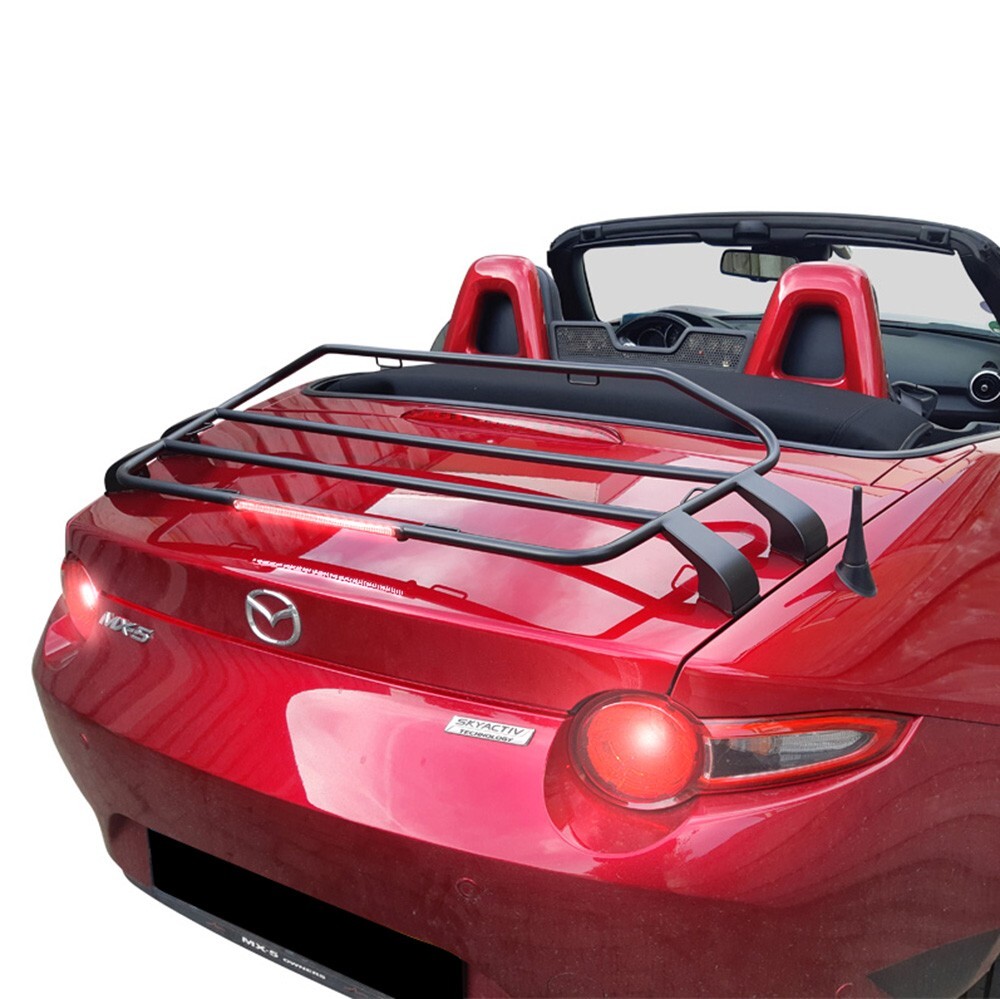 🌟 Black Boot Luggage Rack for Mazda MX-5 ND MK4 Miata – No