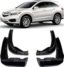 Front & Rear Molded Splash Guards Mud Flaps FOR 2013-2018 Acura RDX