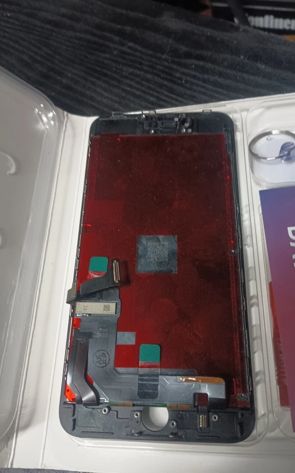 iPhone 8 Plus Full Screen Replacement LCD Plate Front Camera Ear Speaker & Tools - Image 3 of 3