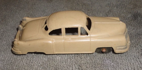 Vintage Hubley Kiddie Toy 4.25" Plastic Cadillac for Lionel or Marx Car Carrier
