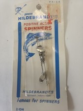 Hildebrandt Idaho Spinners 2/OH Nickel Size 0 2-pak Small Trolling Fly Rod