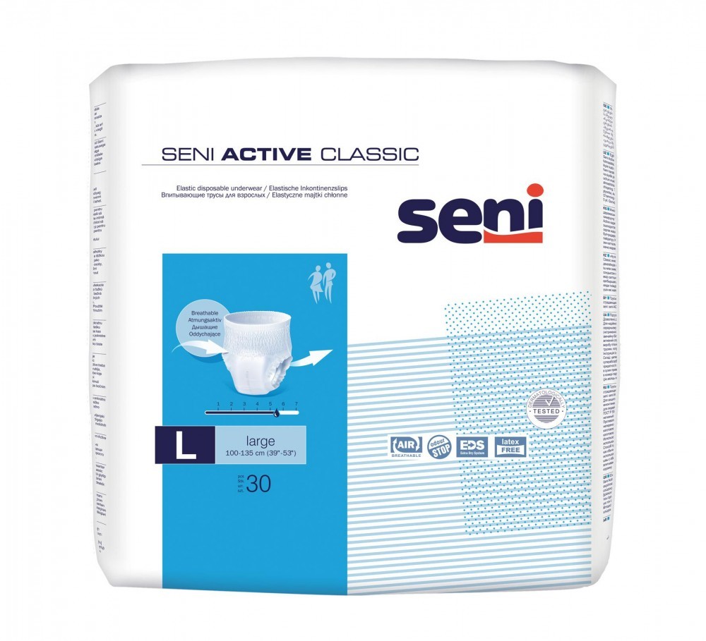 Seni Active Classic Inkontinenzpants L 30 St Windeln - Bild 3