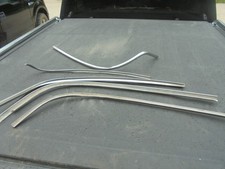 Vintage Lot Of Five 1940s-1950s Nos Ford Stainless Steel Body Moldings Trim Vintage Lot Of Five 1940s-1950s Nos Ford Stainless Steel Body Moldings Trim
